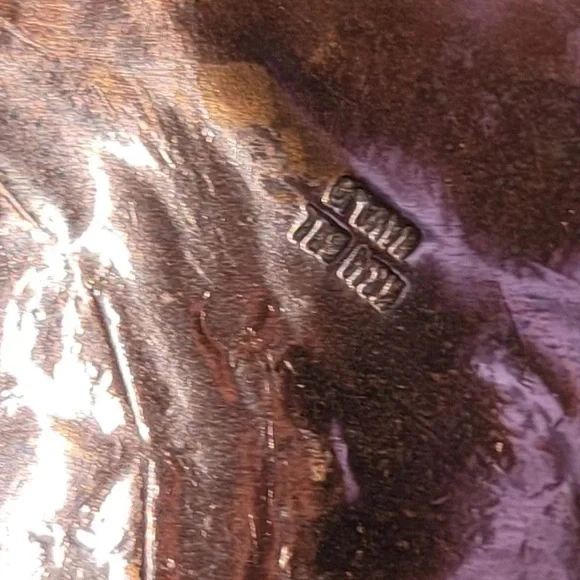 VINTAGE ‼️ NAVAJO SIGNED LARGE COPPER CUFF‼️ - Picture 12 of 13